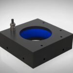 L100611264 Dunkelfeldleuchte Blau geblitzt