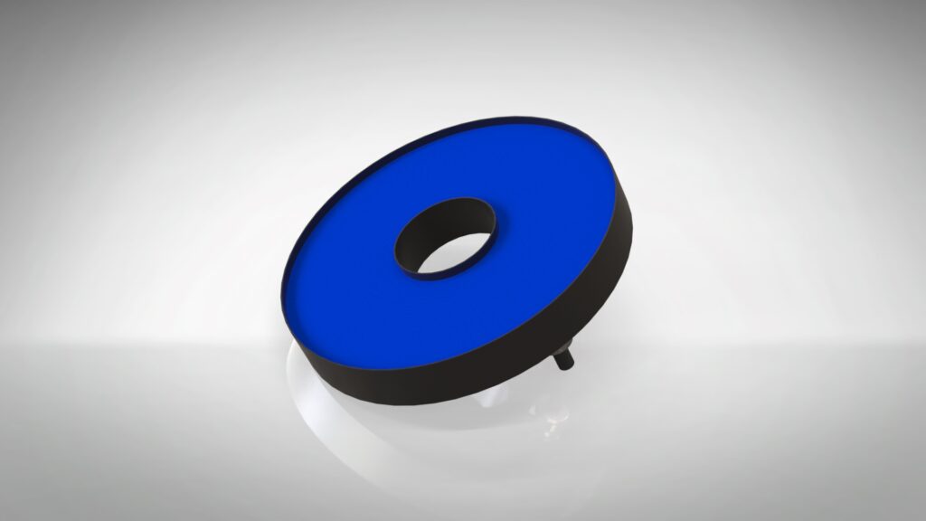 L103241264 Ringleuchte Blau Blitzversion