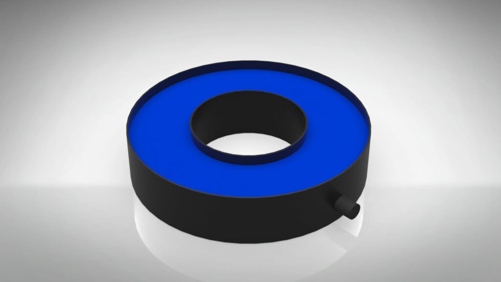 L104141264 Ringleuchte Blau, Blitzversion