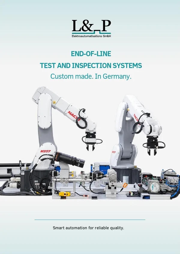 Cover of the L&_P product overview